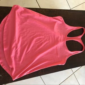 Lululemon pink singlet tank
